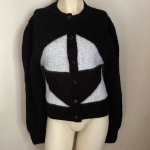Topshop geometrical cardigan